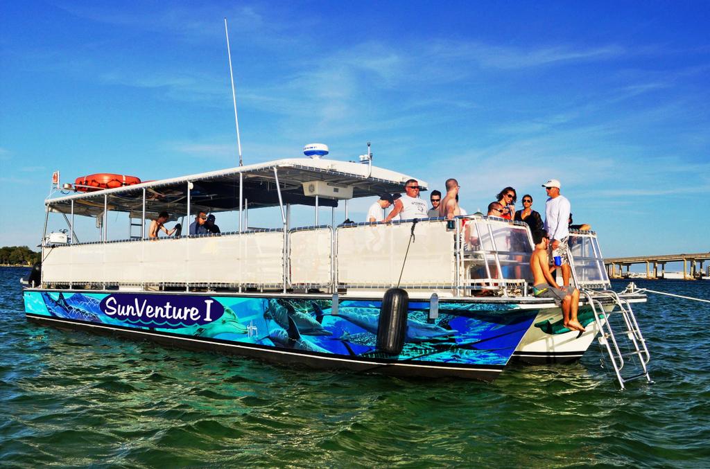 SunVenture I Dolphin & Crab Island Cruises Destin FL 32541 8504246465